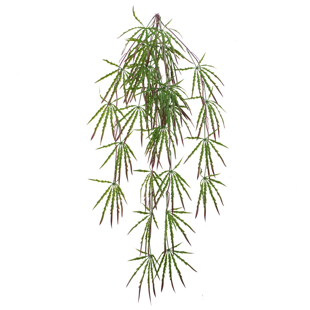 Pack of 12 x 100cm Artificial Hanging Acer Spider Plant