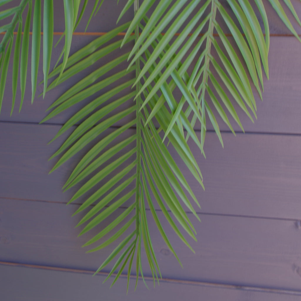 120cm Artificial Hanging Palm Leaf Plant