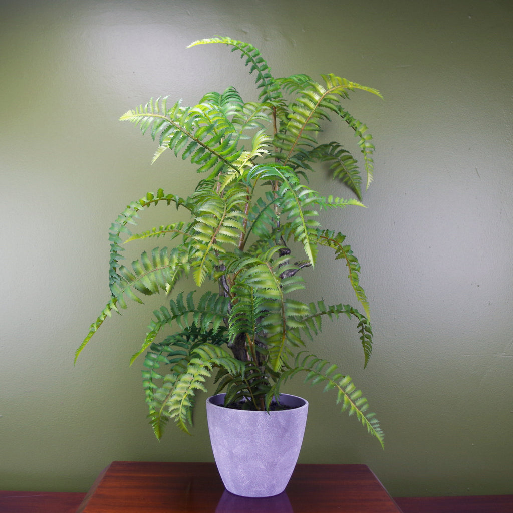 70cm Artificial Tree Fern with Decorative Planter