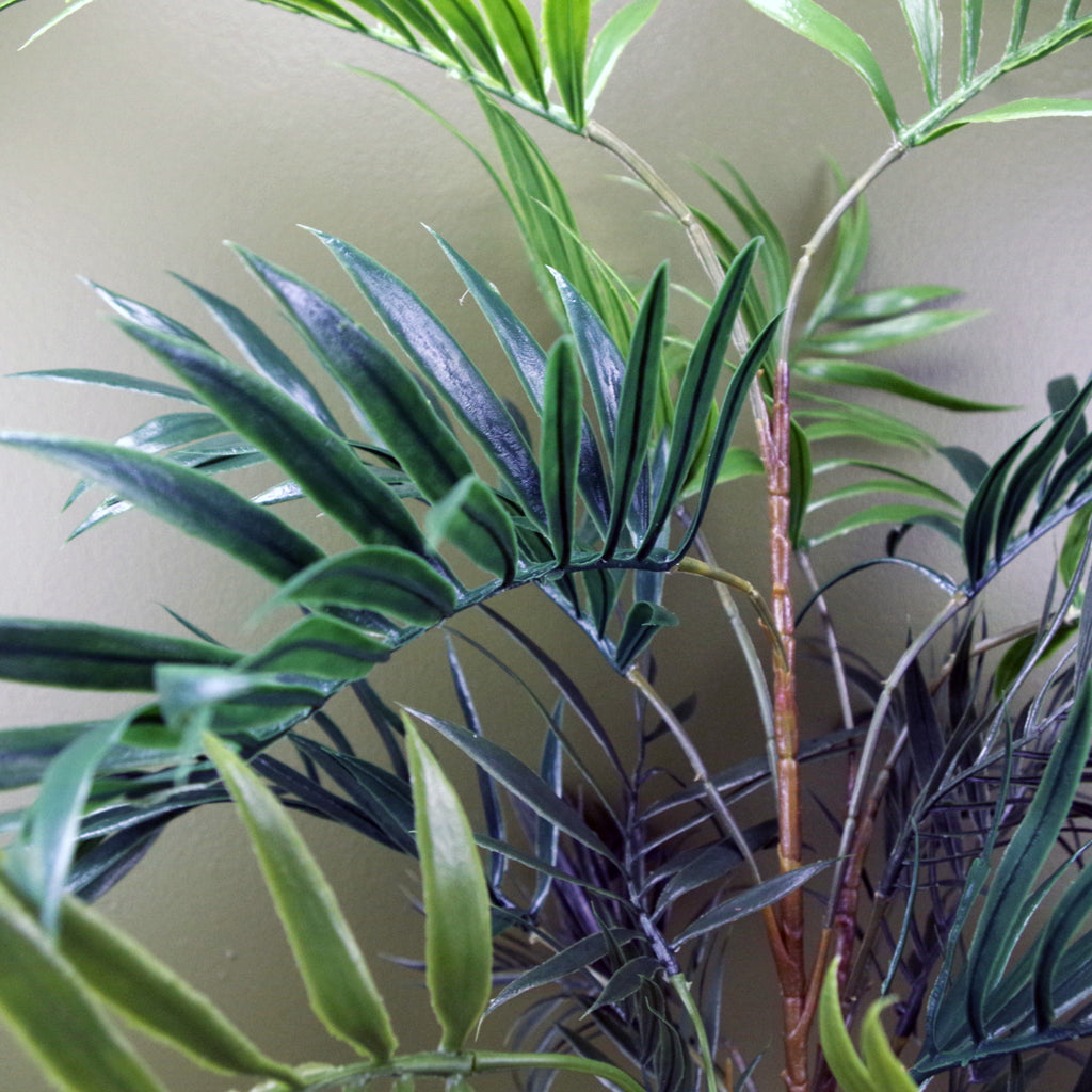 60cm Artificial Mini Tropical Palm in Decorative Planter