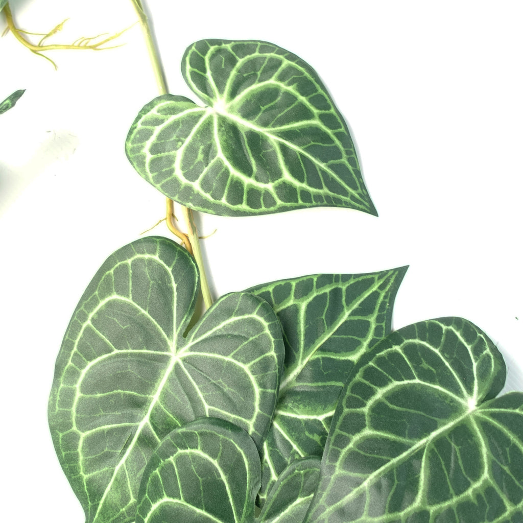 100cm Artificial Hanging Trailing Rounded Ivy Plant