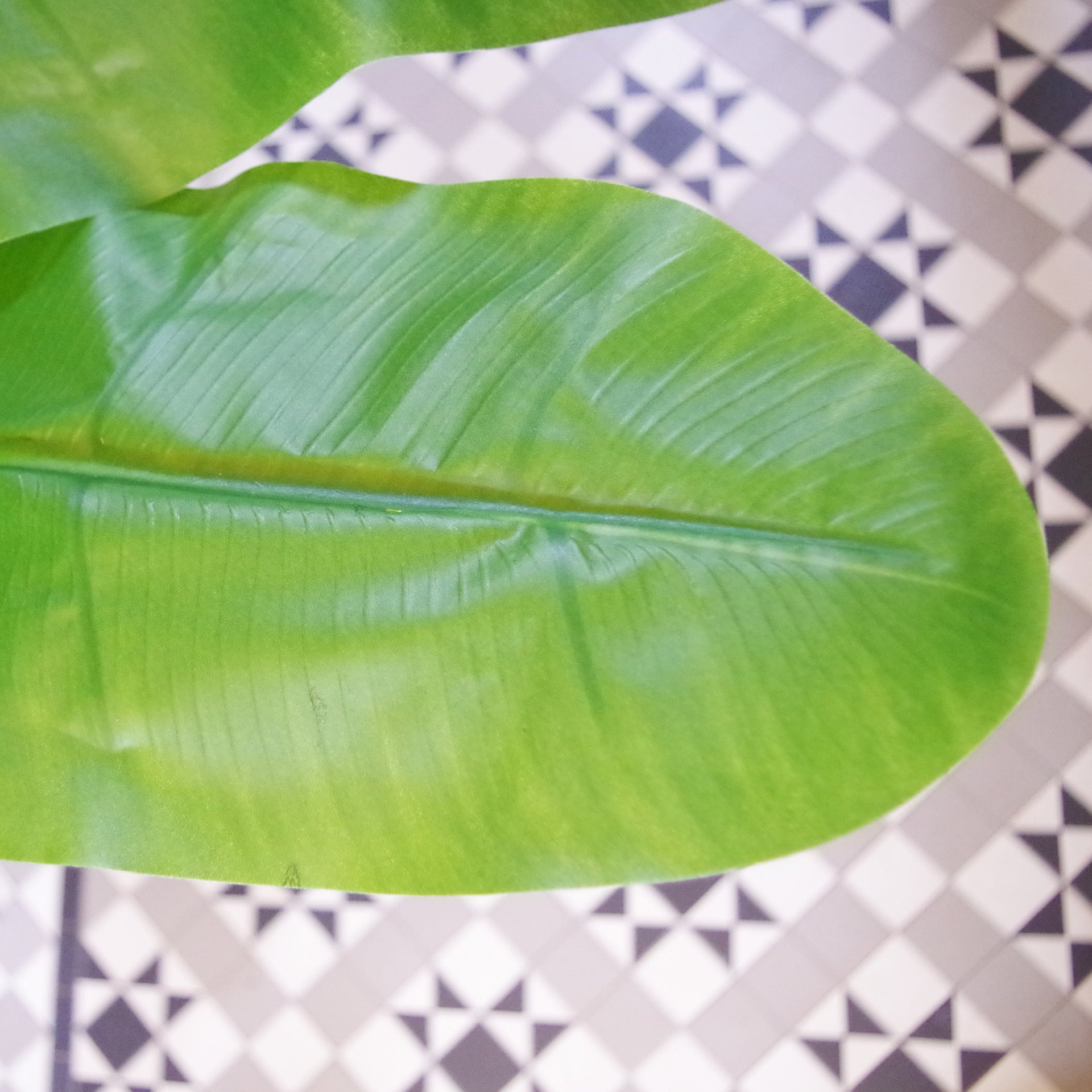 180cm Artificial Banana Tree Tropical Plant Copper Metal Planter