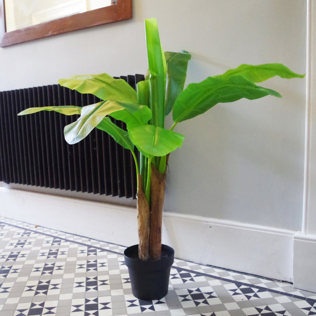 120cm Artificial Banana Plant Tropical Natural Tree