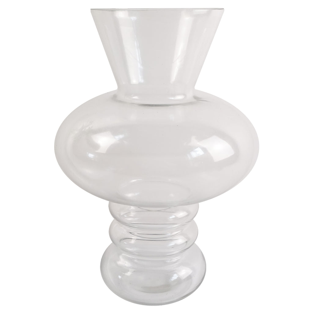 60cm Pink Chrysanthemum Display Glass Bubble Vase
