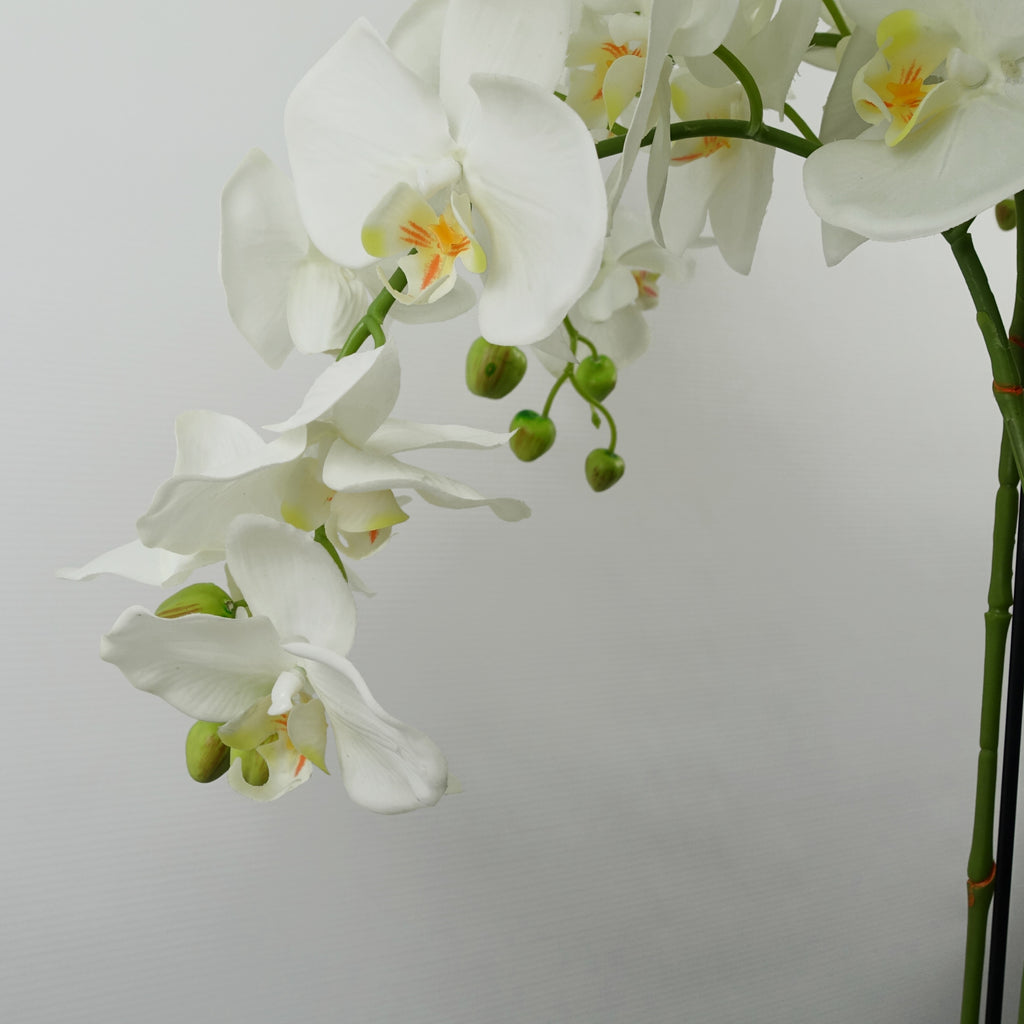 150cm Giant White Orchid Plant - Artificial - 189 flowers REAL TOUCH
