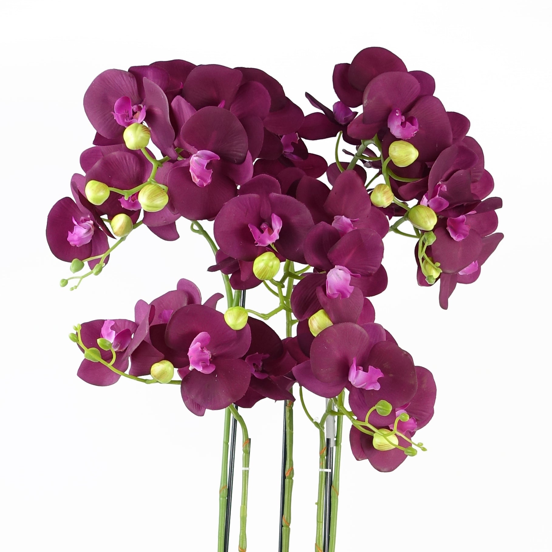 80cm Large Orchid Purple Artificial  - 41 REAL TOUCH flowers