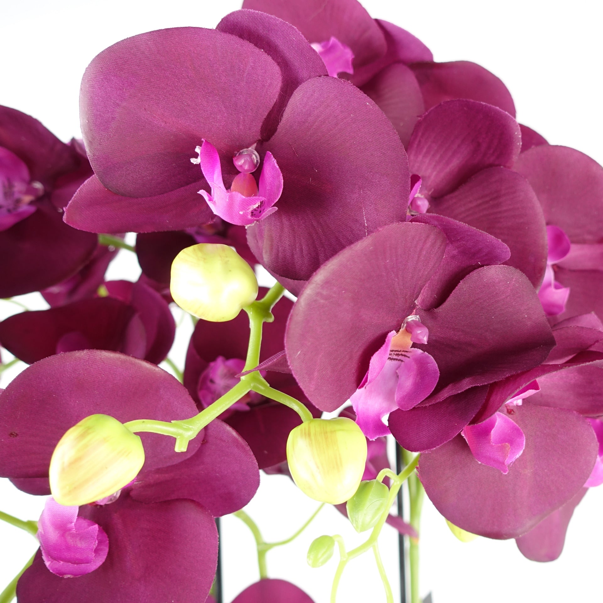 80cm Large Orchid Purple Artificial  - 41 REAL TOUCH flowers