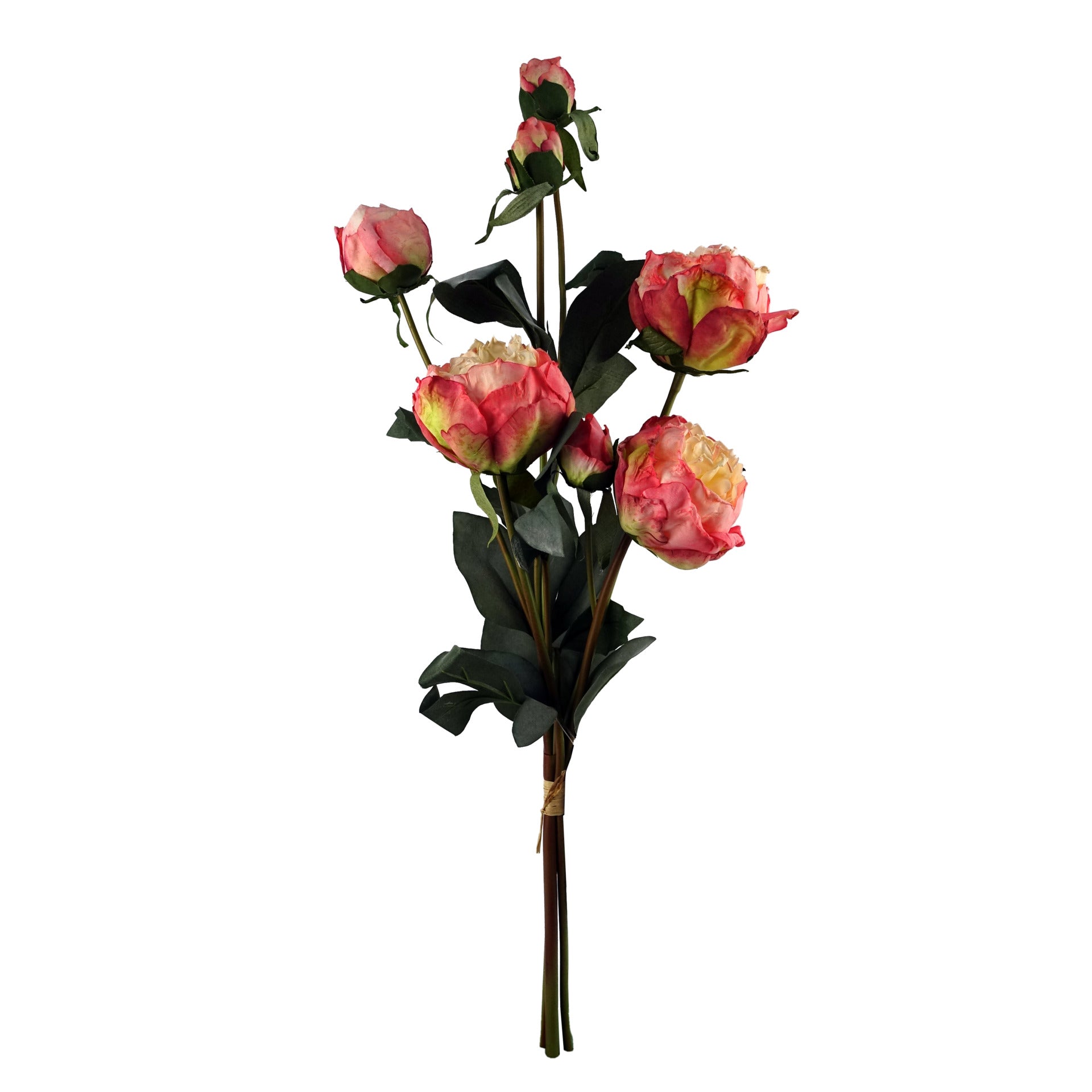 60cm Chrysanthemum Mix Glass Bubble Vase
