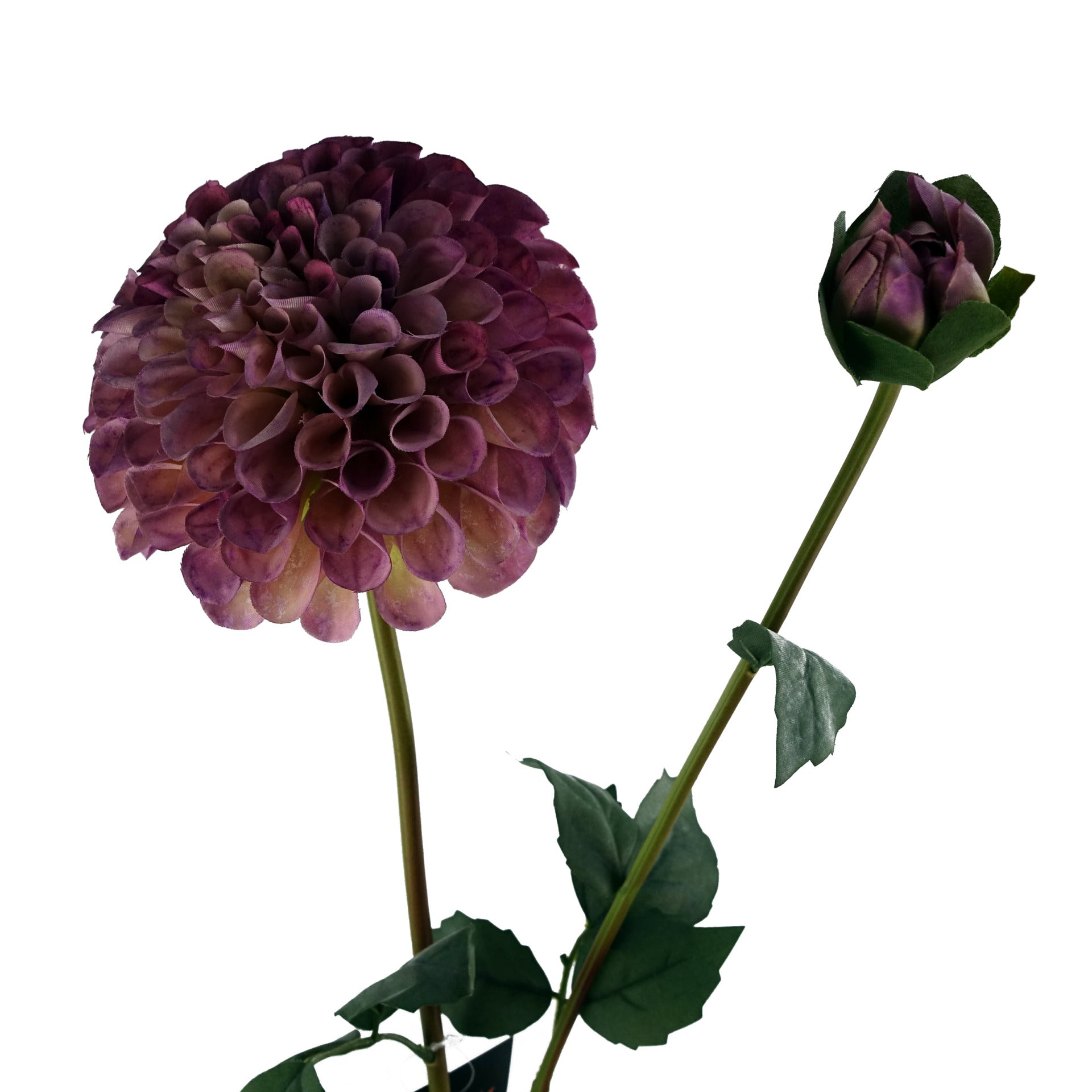 75cm Dhalia PomPom Artificial Flowers Pink