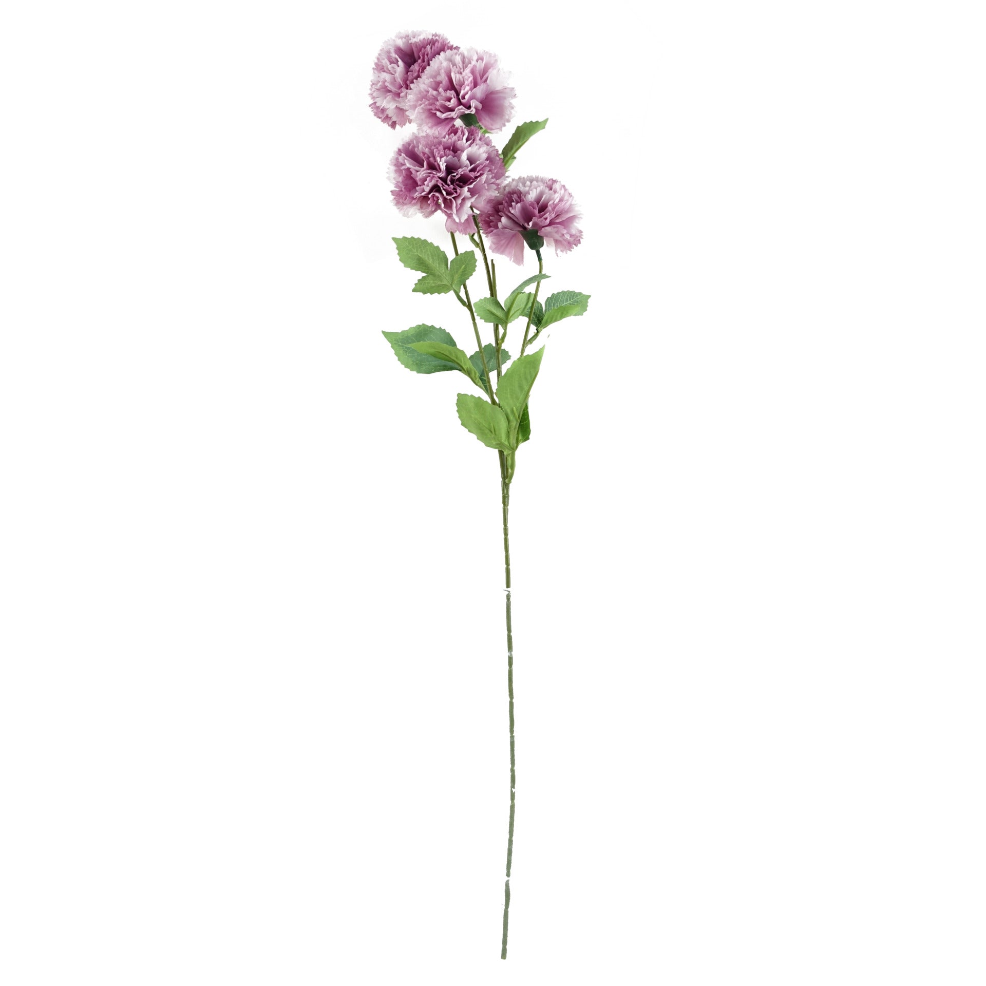 70cm Pink Carnation Display Glass Vase