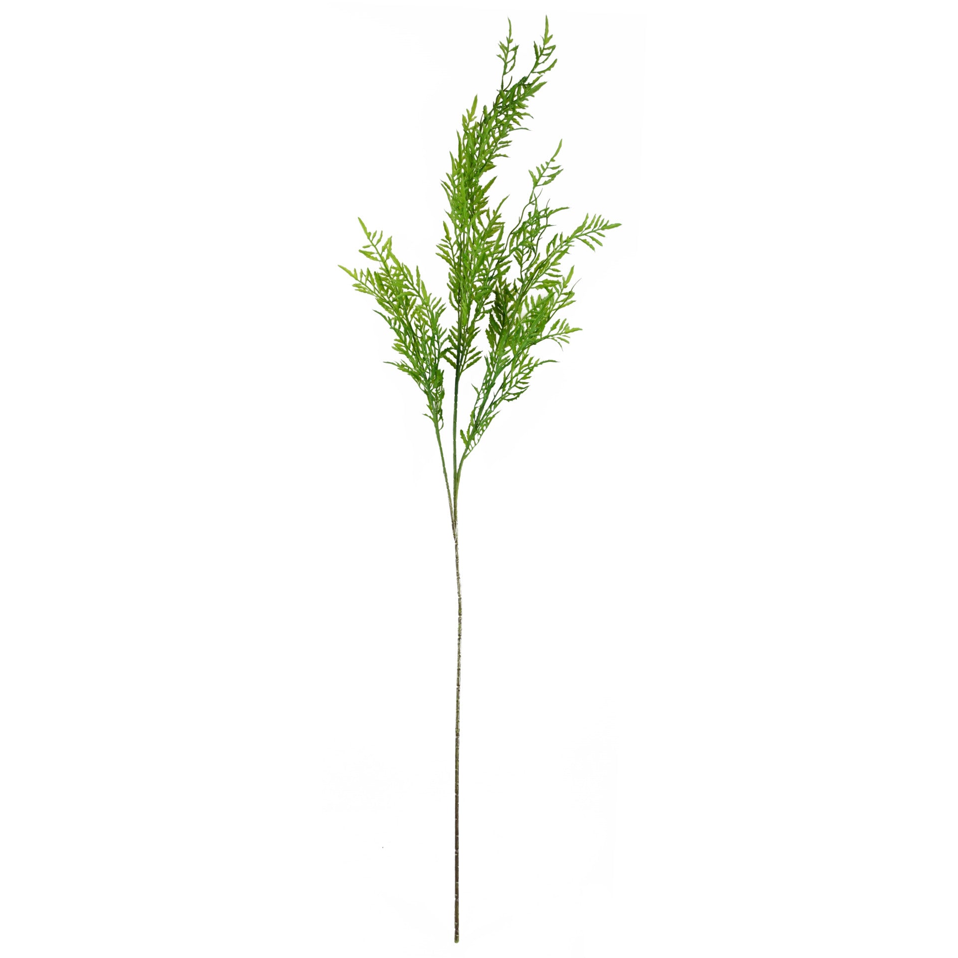 100cm Poppy and White Blossom Arrangement Glass Vase