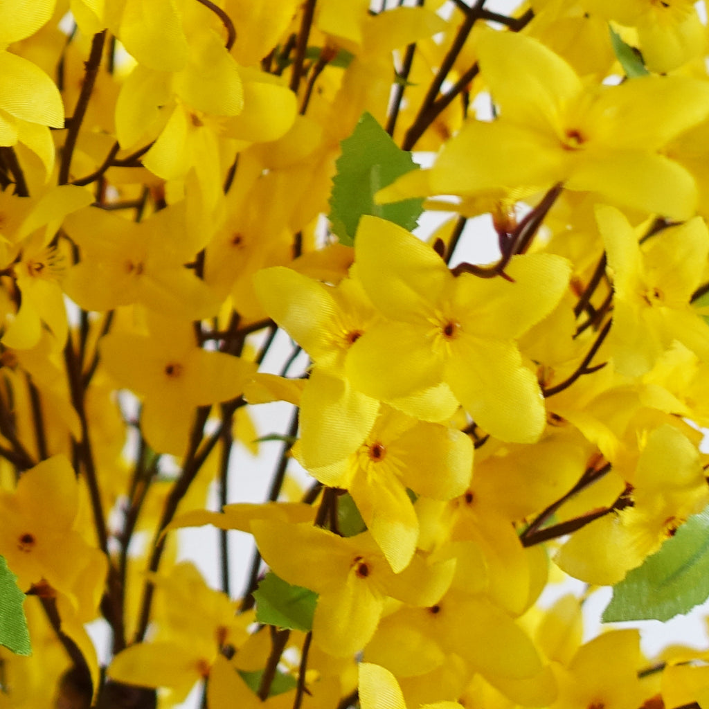 150cm Artificial Forsythia Tree Yellow Blossom