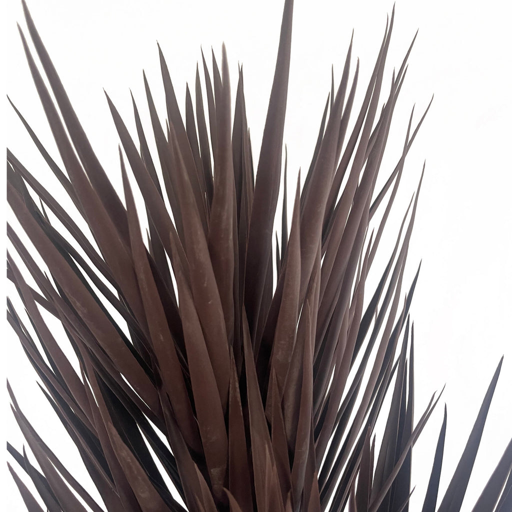 155cm Artificial UV Resistant XL Triple Yukka Tree Plant Spiky Tree Triple Dark