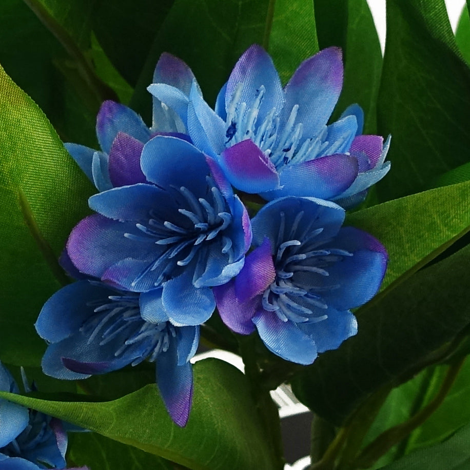 6x 18cm Artificial Freesia Plants in Assorted Colours Flowering