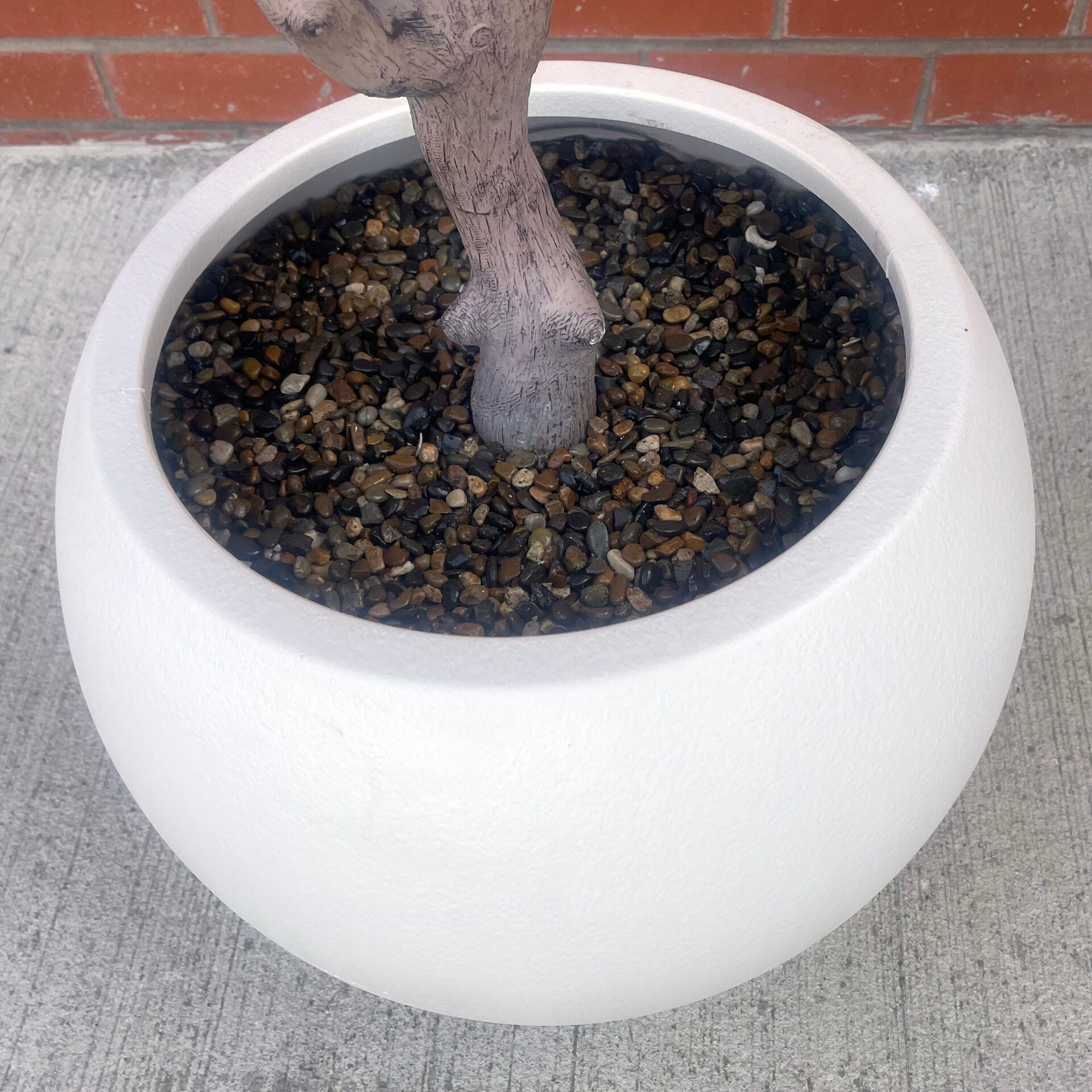 XXL Tree 2m (200cm) With decorative planter