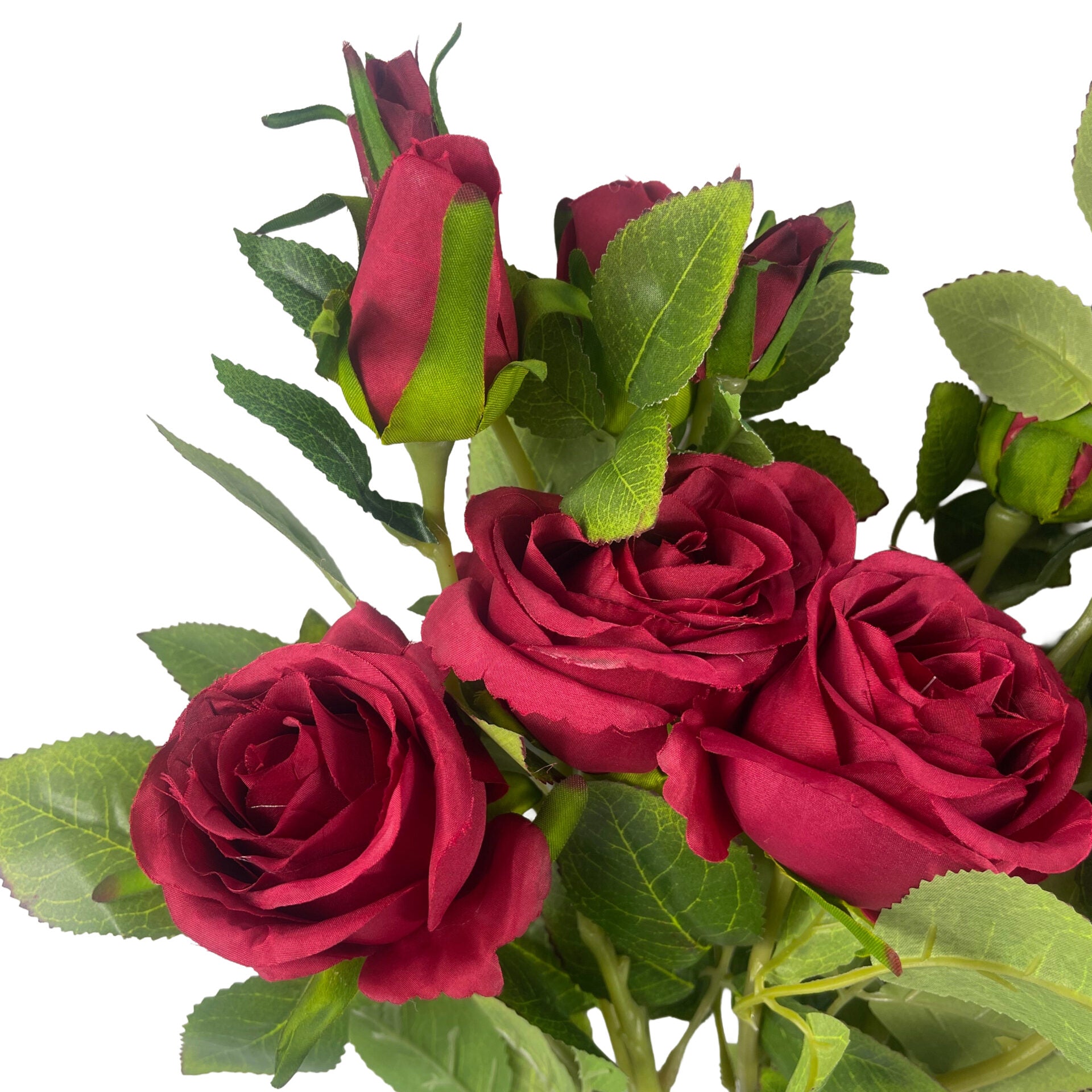 60cm Artificial Red Rose Flower