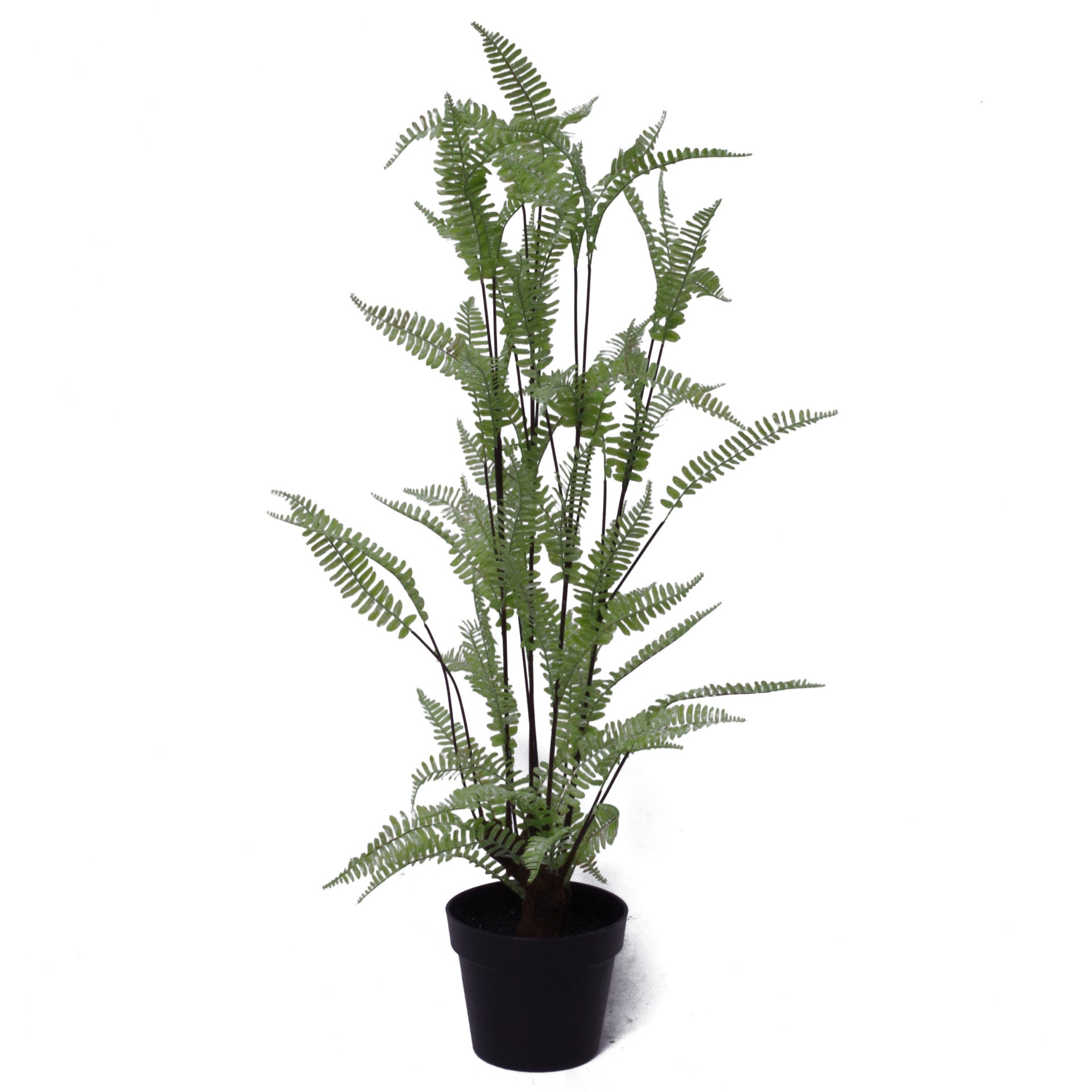 90cm Artificial Silver Leaf Fern Foliage Plant