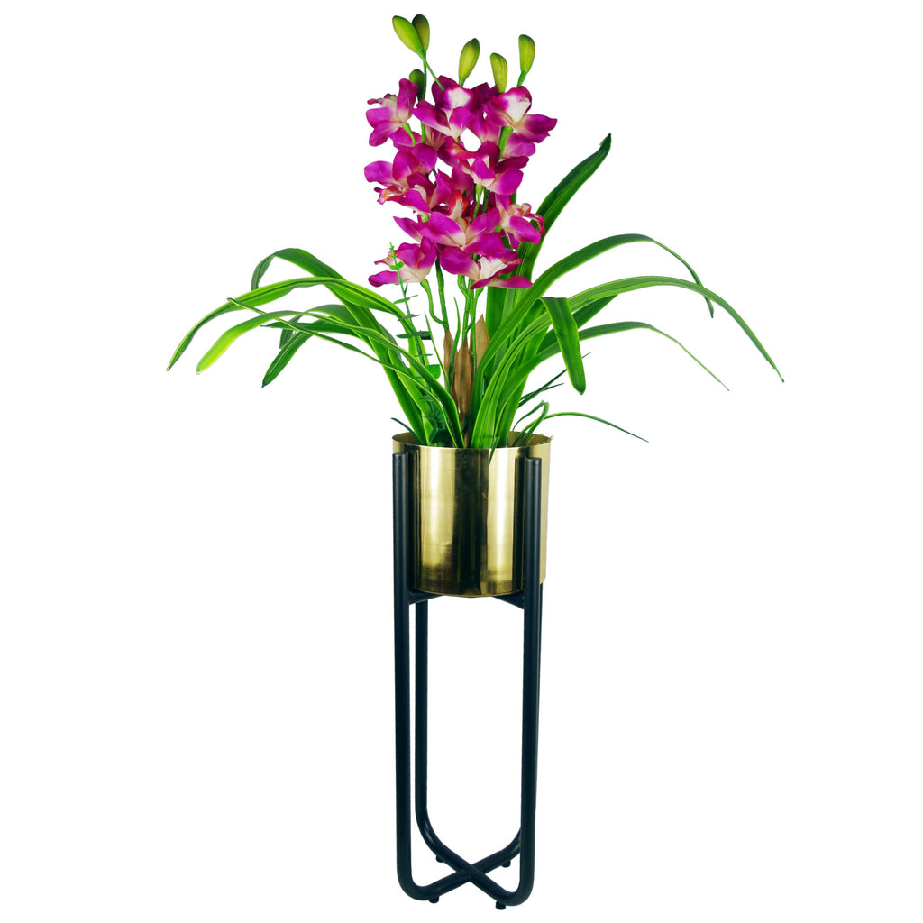 Large Black Planter Stand (Planter not included) 62cm x 18cm
