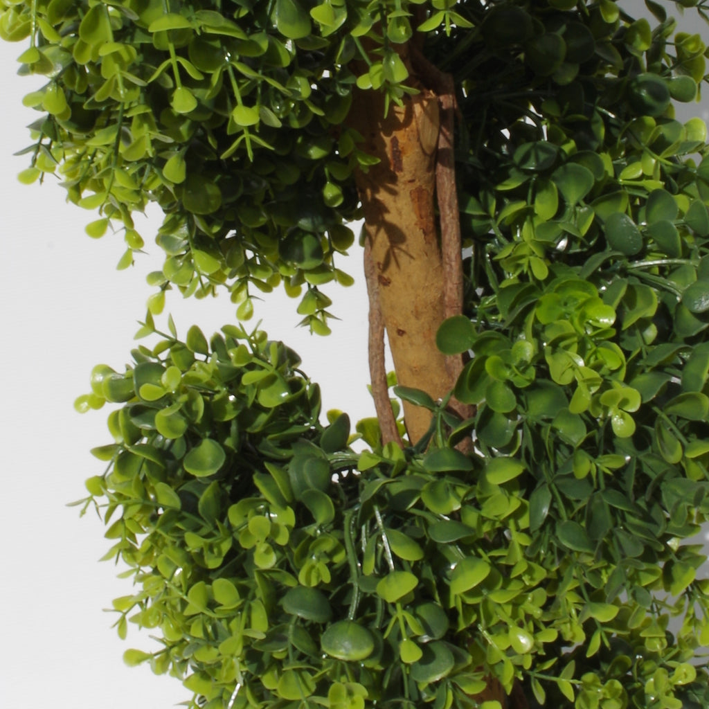 100cm Artificial Spiral Topiary Tree Natural Look UV Protected