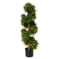 100cm Artificial Spiral Topiary Tree Natural Look UV Protected