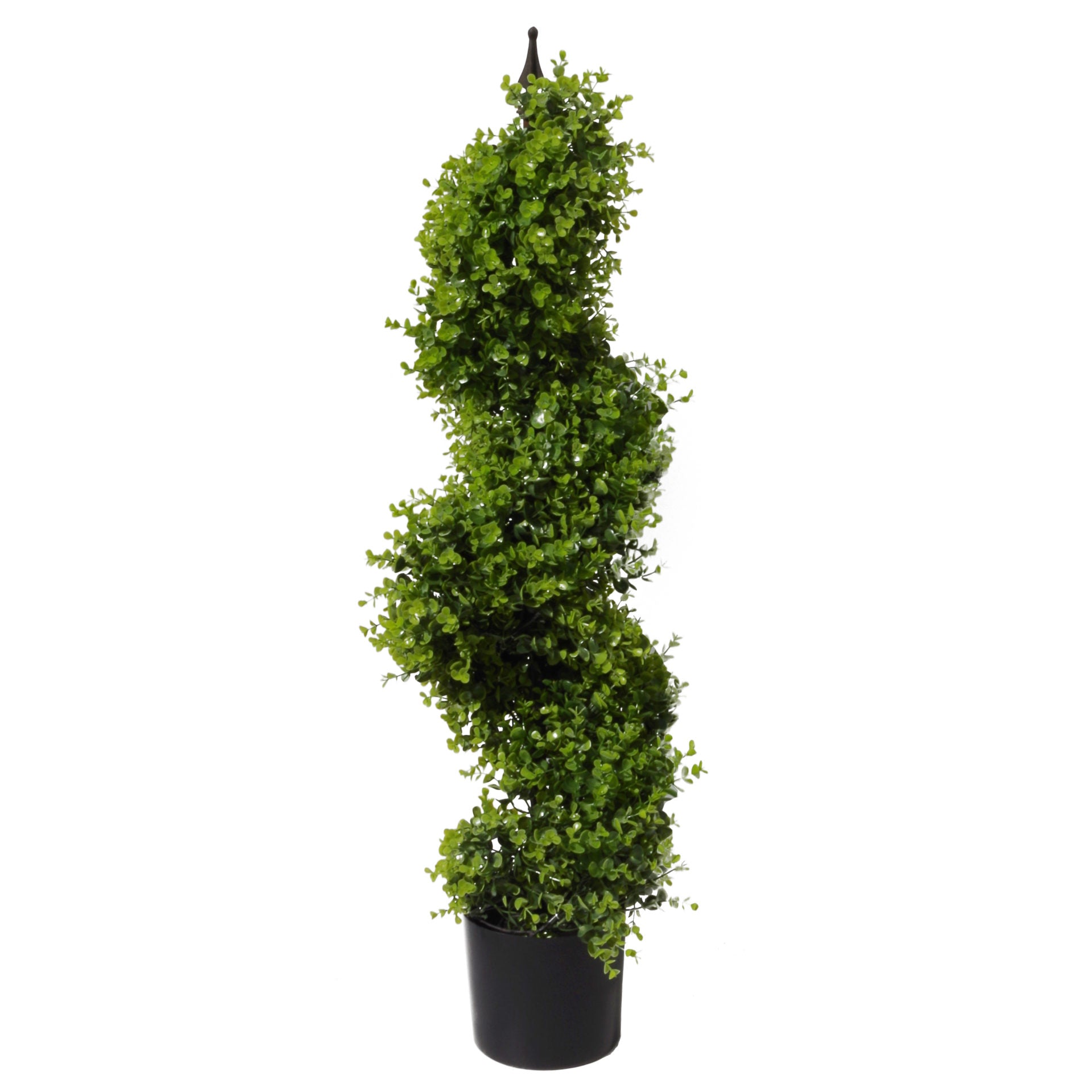 120cm Boxwood Topiary Spiral Tree UV Protected