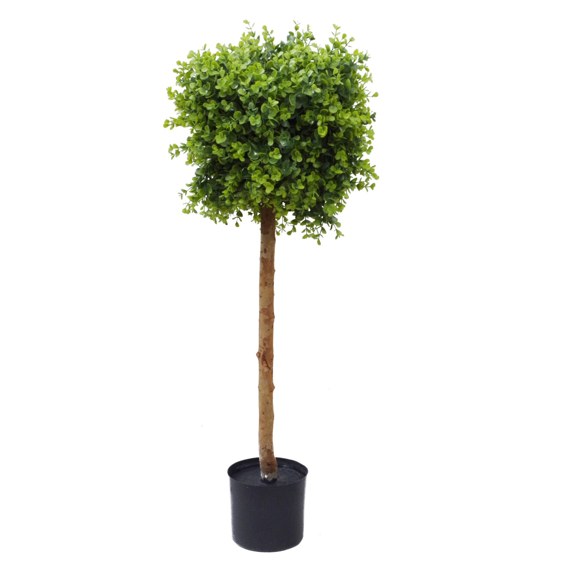 100cm Wide Ball Artificial Topiary Tree UV Protected