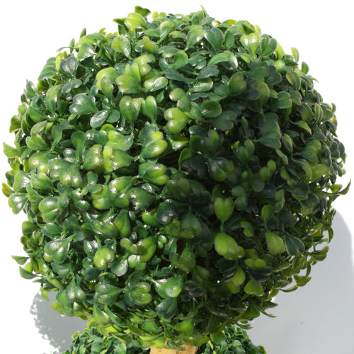 120cm Artificial Three Ball Topiary Tree UV Protected