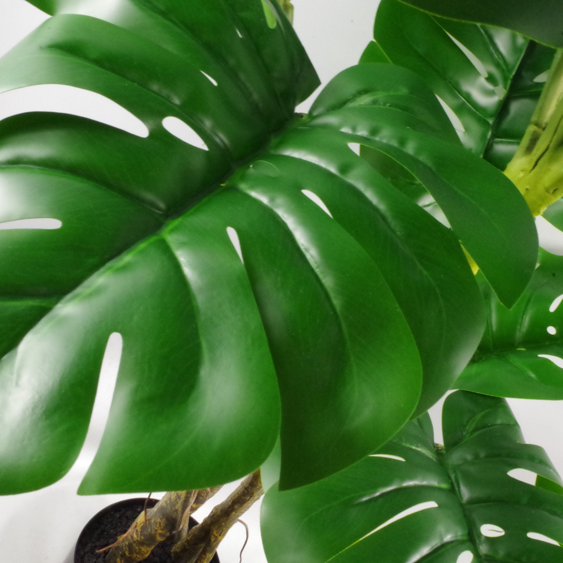 120cm Artificial Twisted Stem Monstera Plant