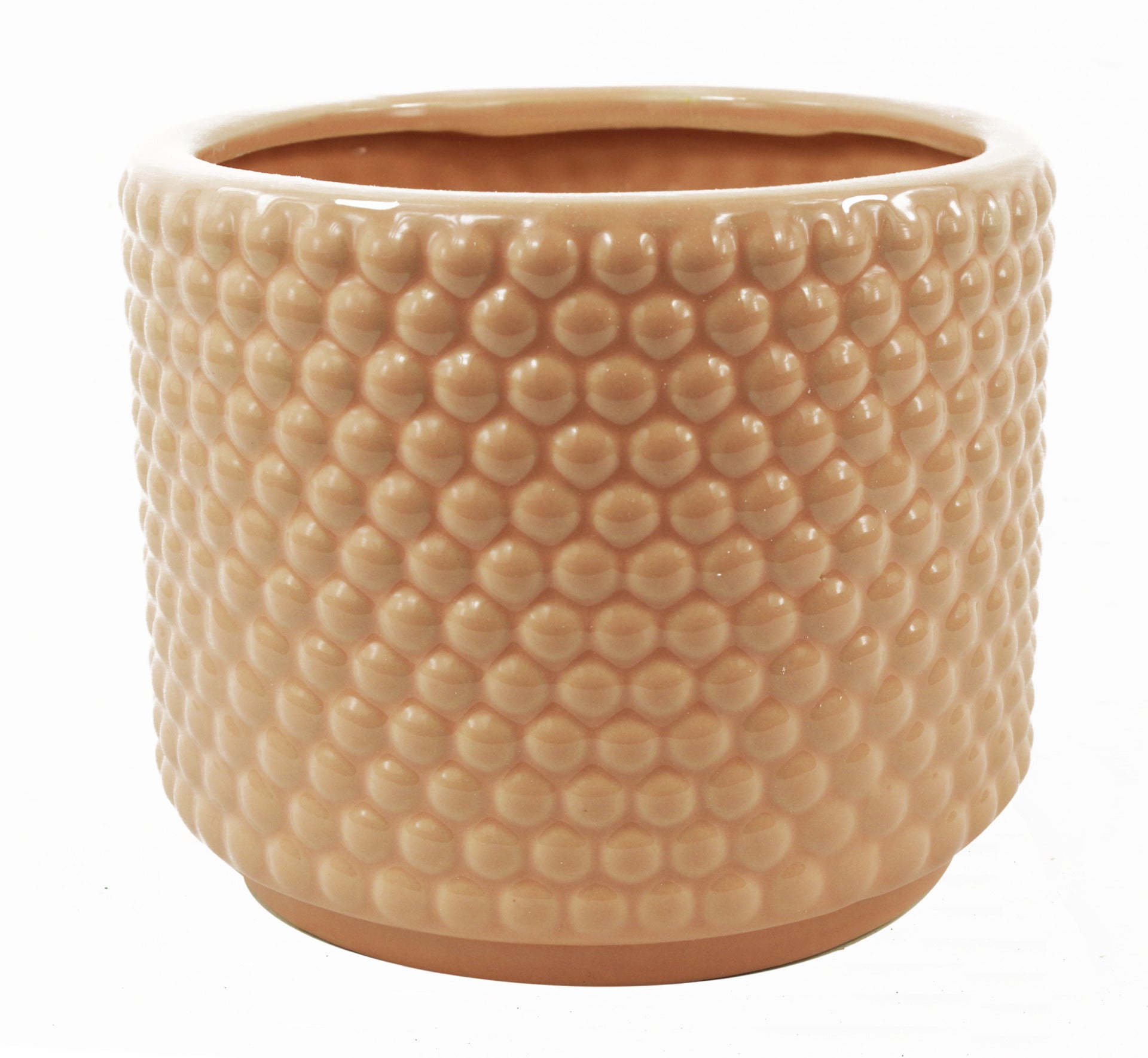 40cm Pair of Ceramic Planters with Artificial Ferns