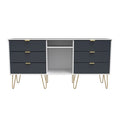 6 Drawer TV Unit