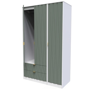 Triple 2 Drawer Robe