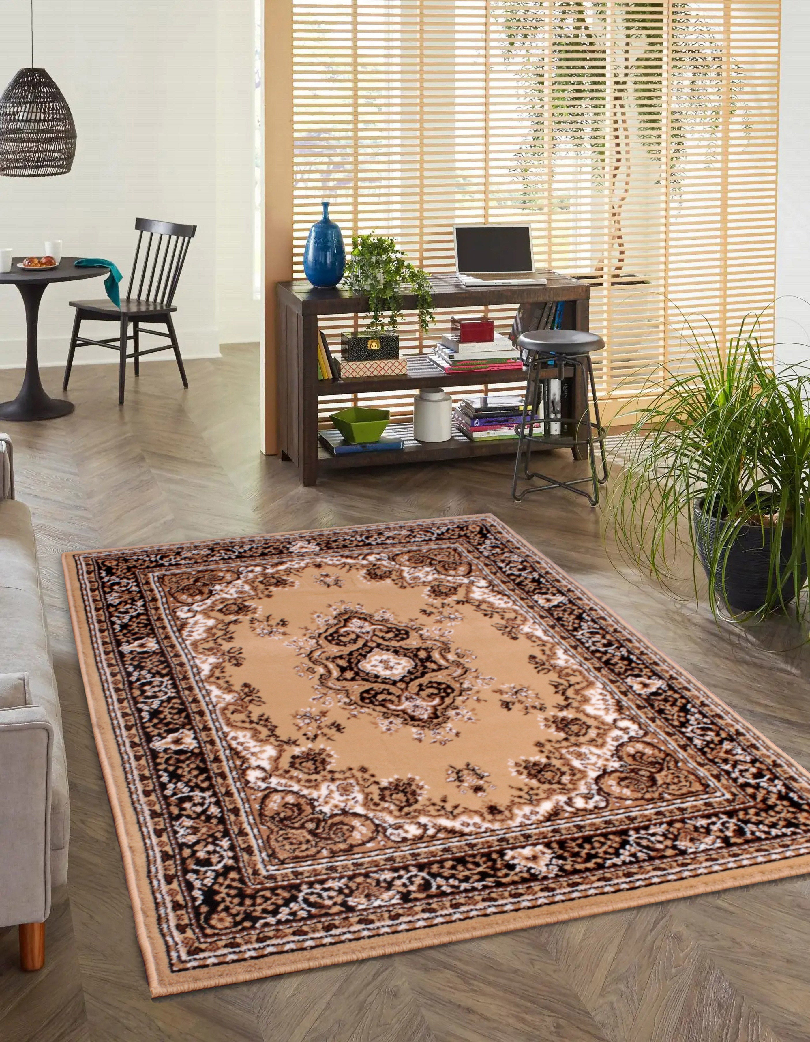 Traditional Poly Lancashire Berber Rug