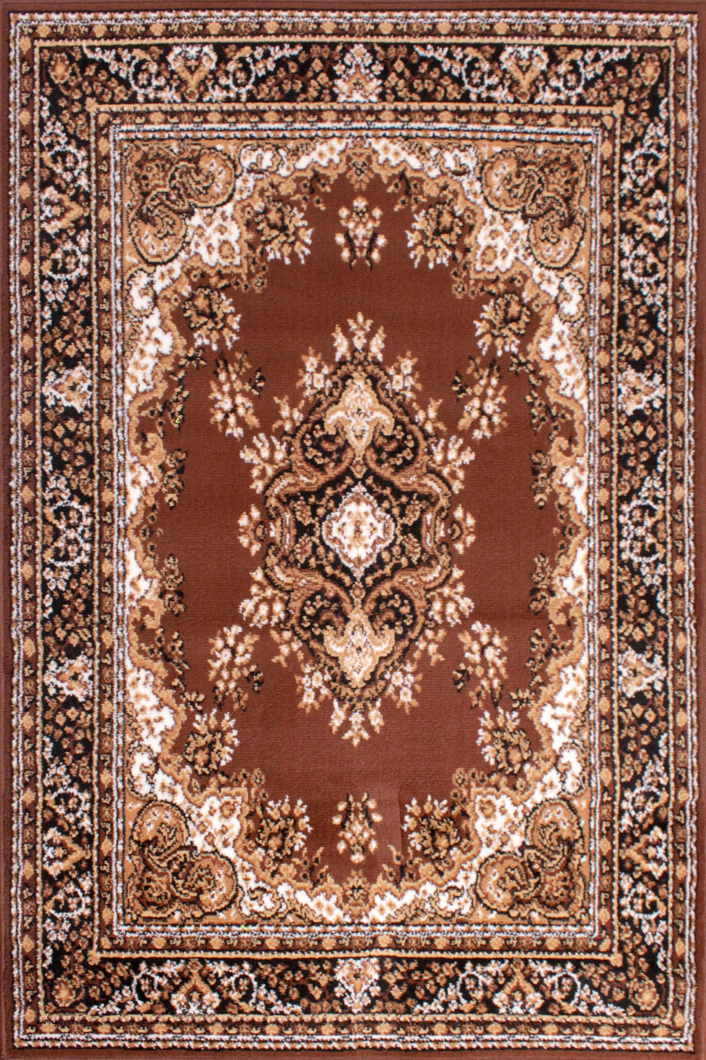 Traditional Poly Lancashire Chocolate Rug