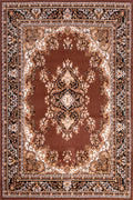 Traditional Poly Lancashire Chocolate Rug
