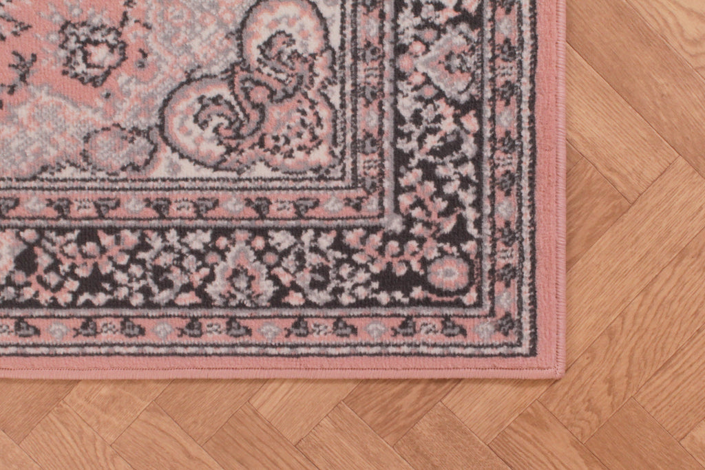 Traditional Poly Lancashire Blush Rug