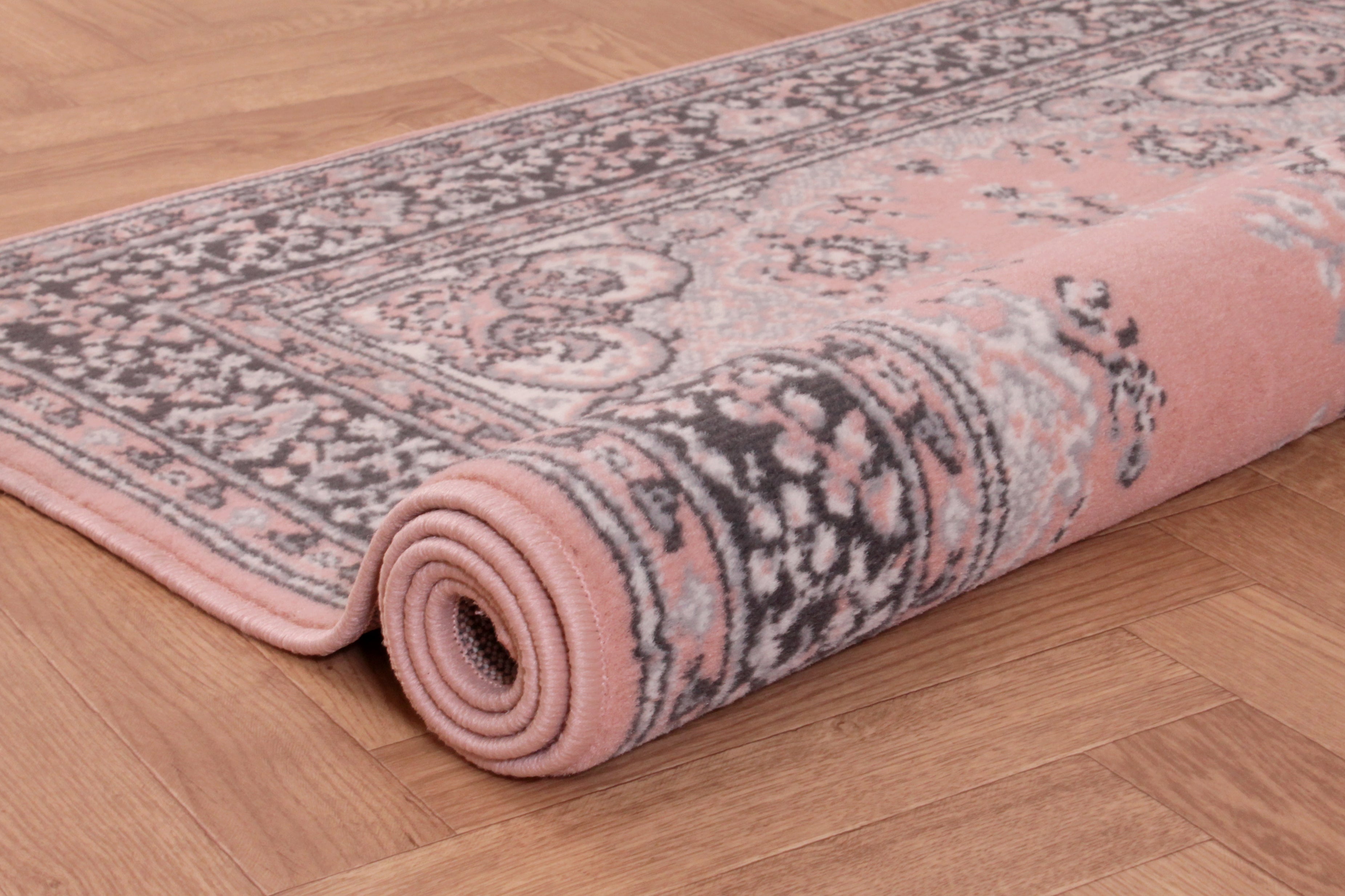 Traditional Poly Lancashire Blush Rug