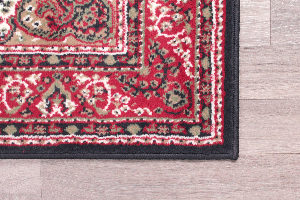 Traditional Poly Lancashire Navy Rug