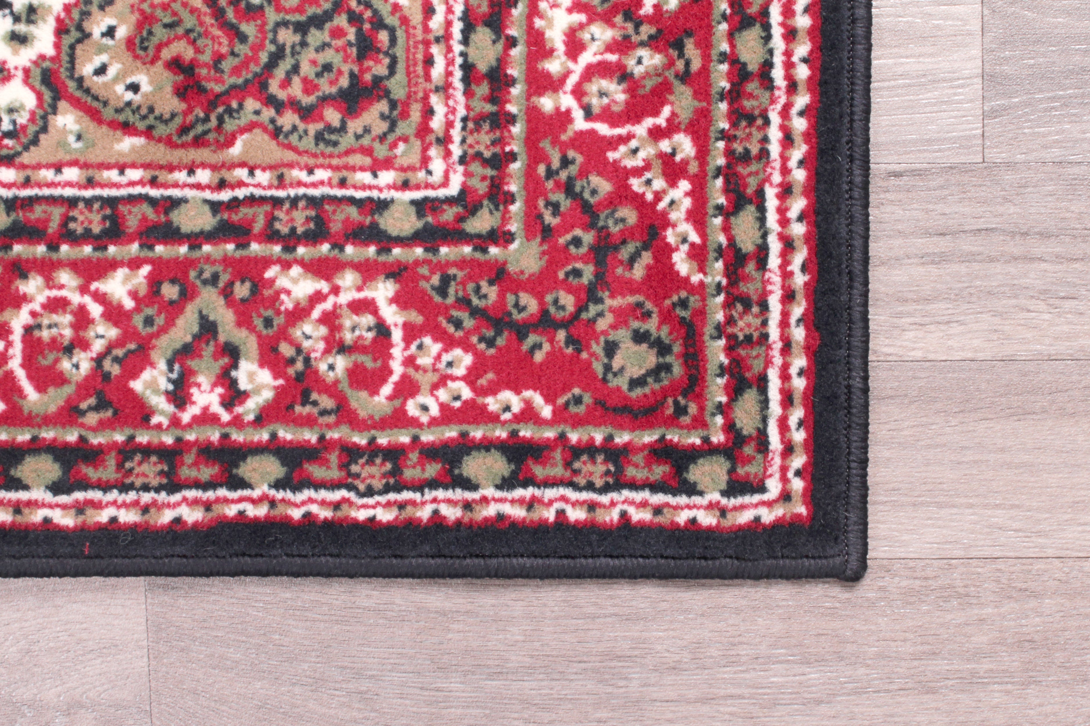 Traditional Poly Lancashire Navy Rug