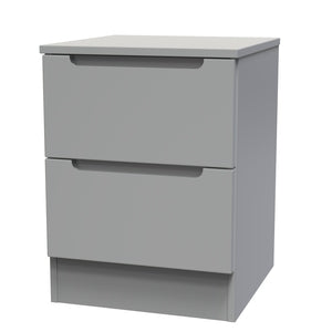 MIL005 2 Drawer Bedside