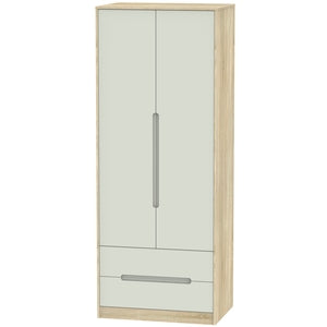 Tall 2ft6in 2 Drawer Robe