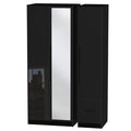 Tall Triple Mirror + Drawer Robe