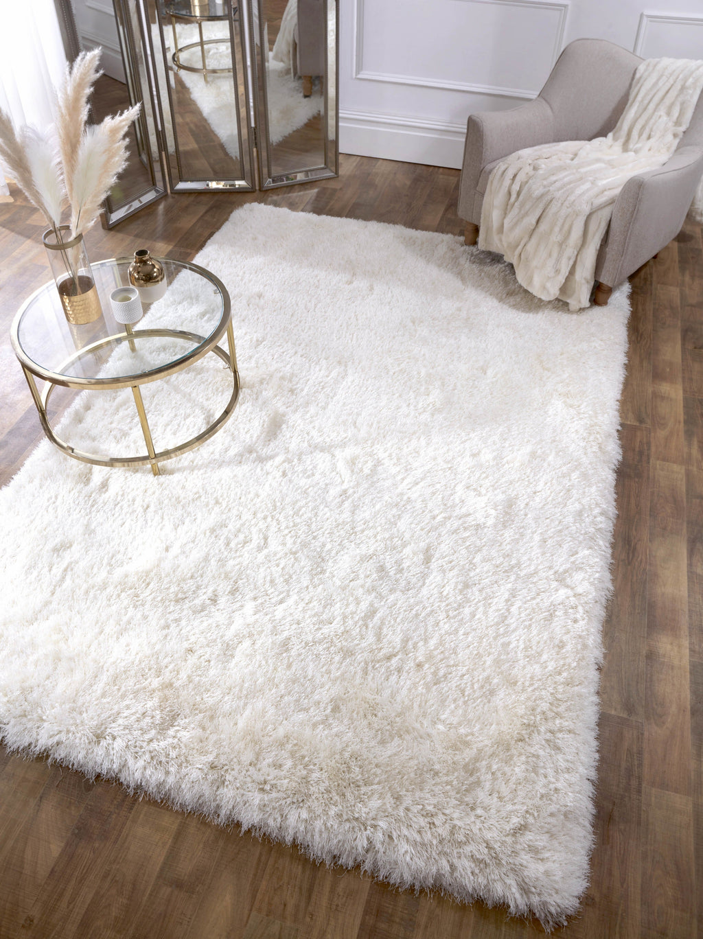 Mayfair Plain Ivory Rug