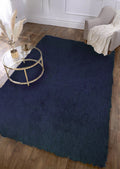 Mayfair Plain Navy Rug