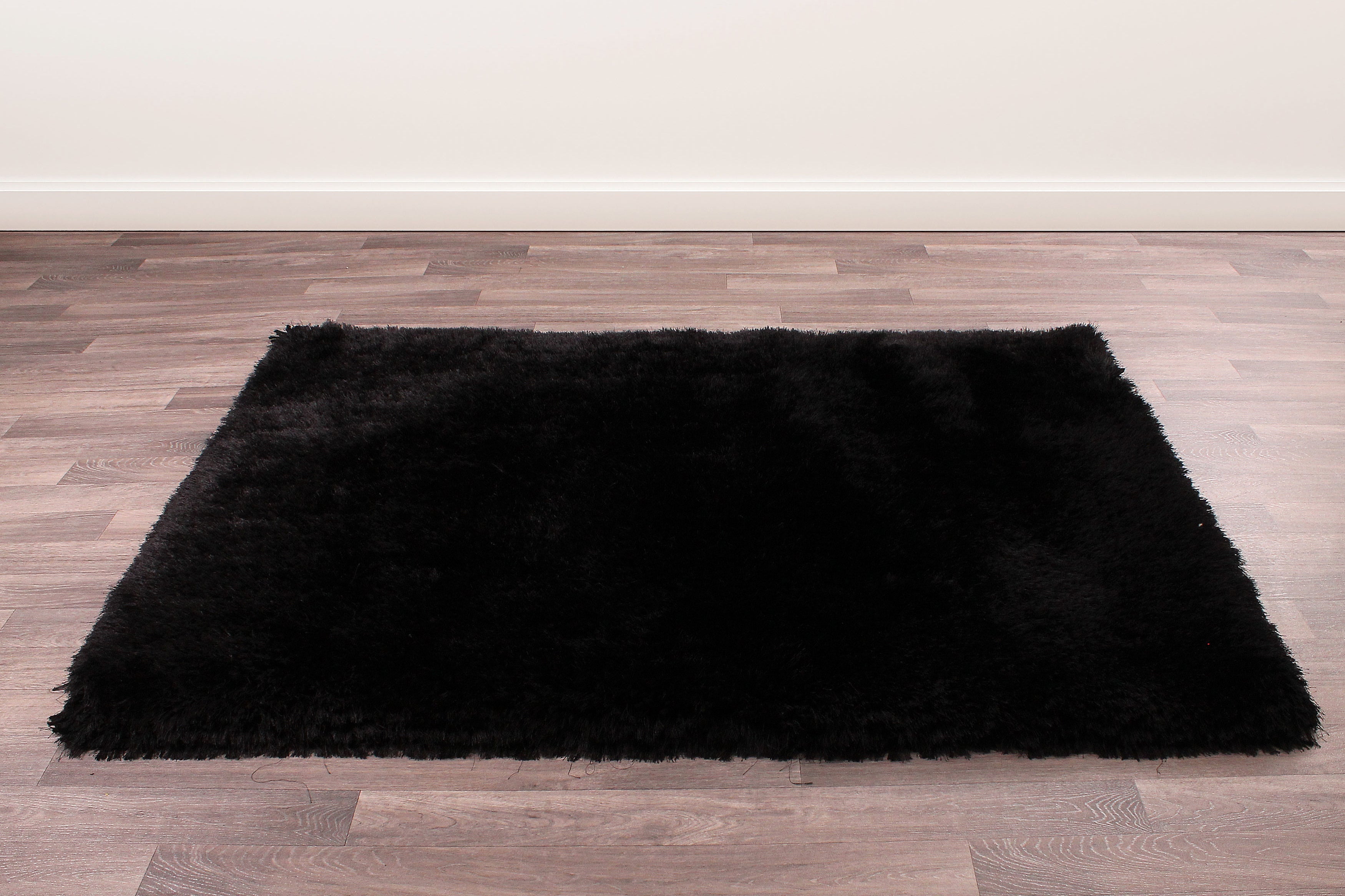 Mayfair Plain Black Rug