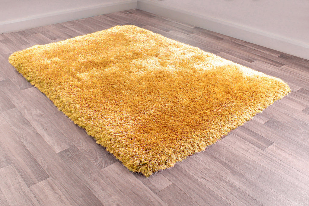 Mayfair Plain Ochre Rug