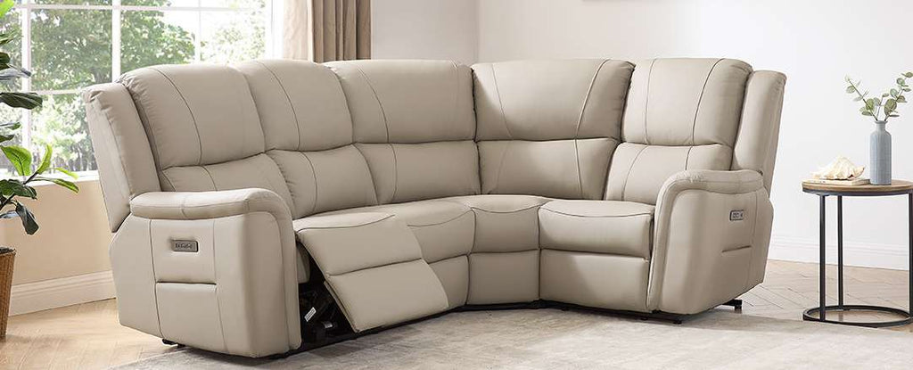Melbourne Latte recliner reclined