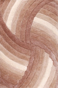 3D Carved Mumbai Natural Rug