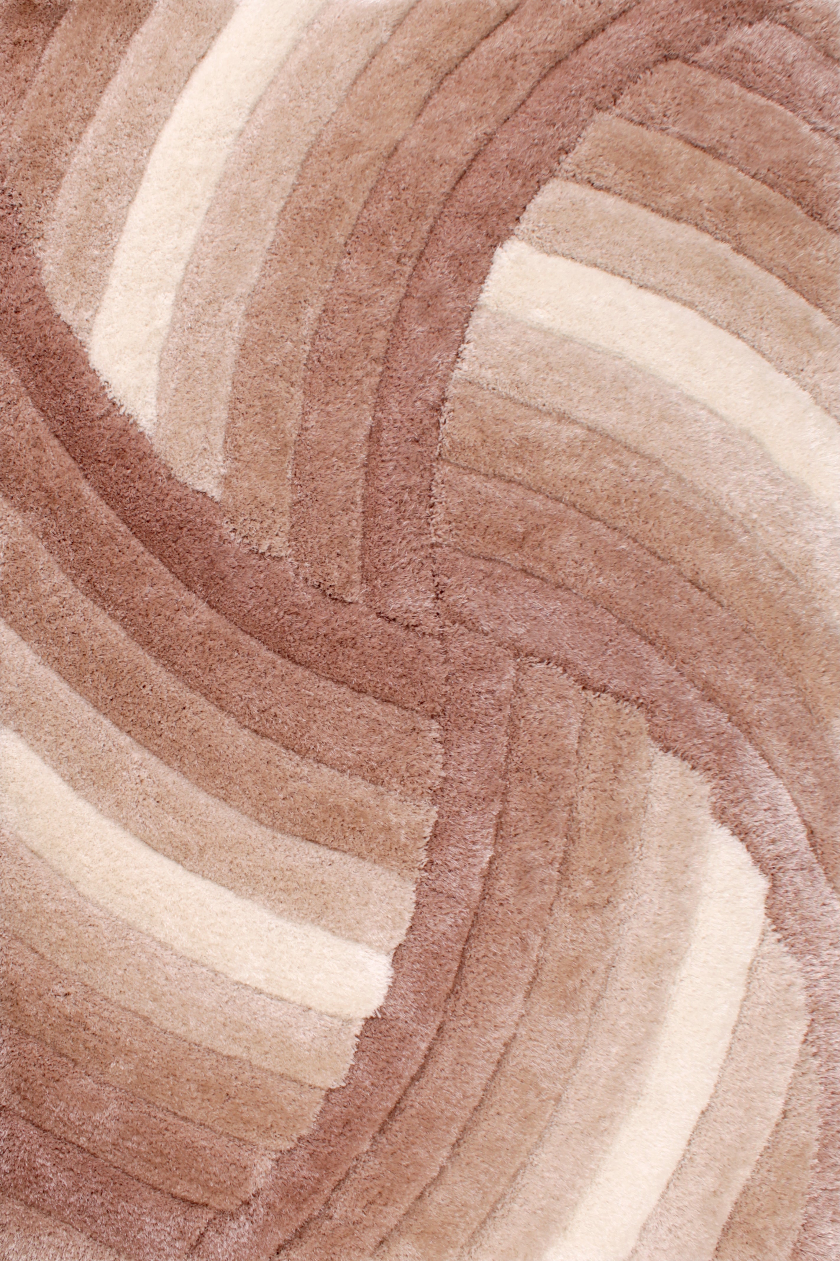 3D Carved Mumbai Natural Rug