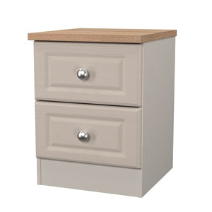 NOR005 2 Drawer Bedside