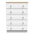 NOR012 5 Drawer Chest